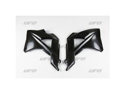 UFO Kryty chladičov Gas Gas MC/Ec/Fsr 125/200/250/300/450 '10-'11 čierne