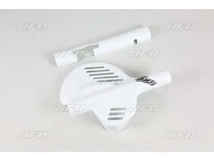 UFO Kryt brzdového kotúča Honda CR 125 '85-89, CR 250 '85-88, CR 500 '85-88 biely