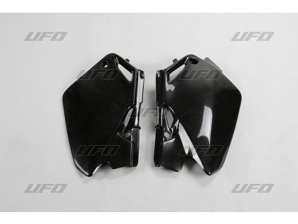 UFO Bočné tabuľky Honda CR 85 '03-'07 čierne