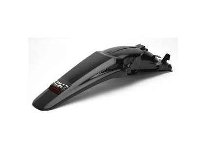 UFO Zadný blatník Honda CRF 250X '04-'08 so svetlom LED čierny
