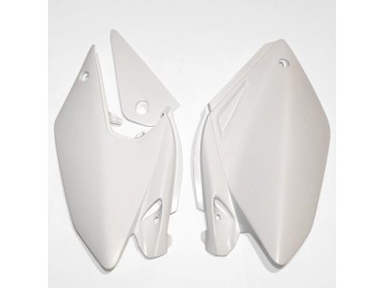 UFO Bočné tabuľky Honda CRF 250X '04-17 biele