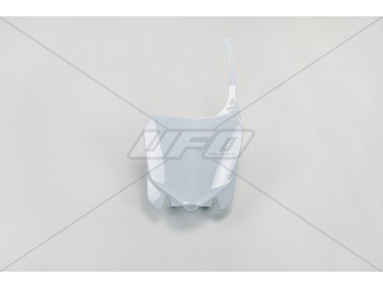 UFO Predná tabuľka Honda CRF 250R '14-'17, CRF 450R '13-'16, biela