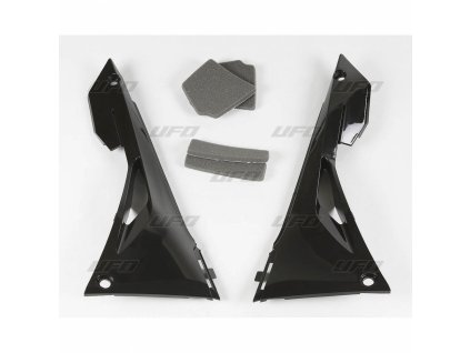 UFO Kryt vzduchového filtra Honda CRF 250R-RX 18-19, CRF 450R-RX 17-19 čierny