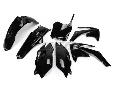 UFO Sada plastov Honda CRF 250R '11-'13, CRF 450R '11-'12 čierna