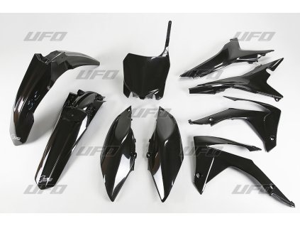 UFO Sada plastov Honda CRF 250R 14-17, CRF 450R 13-16 čierna