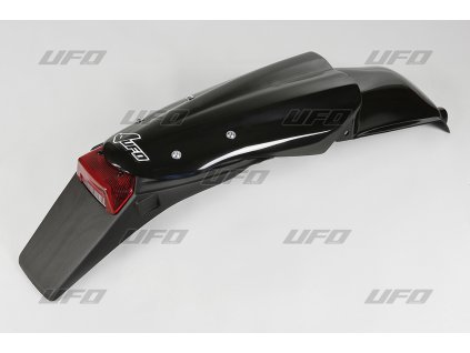 UFO Zadný blatník Husqvarna 2T '00-'04, 4T '02-'04 so svetlom čierny