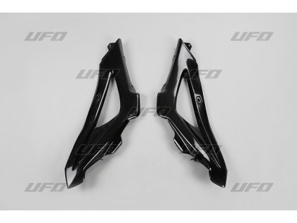 UFO Kryty chladičov Husqvarna TC/TE/FC/FE '08-'10 čierne