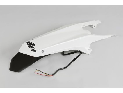 UFO Zadný blatník Husqvarna TE/TX 125, TE/TX/FE/ 250, TE 300, FE 350/450/501 '14-16, biely