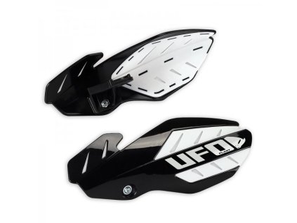 UFO Chrániče rúk Flame Husqvarna TC/TE 125 (14–20), FC (16–20) – čierno-biele