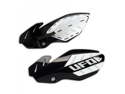 UFO Chrániče rúk Flame Husqvarna TC 250 (14–16), TE 250/300 (14–16), FC (14–15), FE (14–16) – čierno-biele