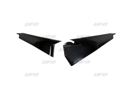 UFO Bočné tabuľky Husqvarna TC 125/250 '19-22, TE 150/250/300 '20-22, FC 250/350/450 '19-22, FE 250/350/450/501 '20-22 čierne