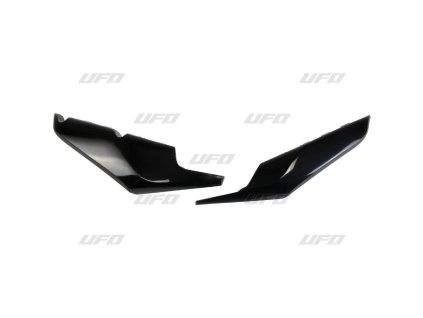 UFO Bočné tabuľky Husqvarna TC 125/250 '19-22, FC 250/350/450 '19-22, TE 150/250/300 '20-22, FE 250/350/450/501 '20-22 čierne