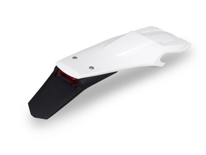UFO Zadný blatník Husqvarna TE 150/250/300, TX 250/300, FE 250/350/450/501 '20-21, biely '20-21