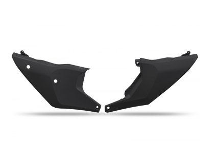 UFO Bočné tabuľky Husqvarna TC 125 / 250 '23-'24, TE 150 / 250 / 300 '24, FC / TX / FX / FE 300 / 350 / 450 / 501 '24, čierne
