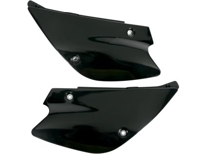 UFO Bočné tabuľky Kawasaki KX 80 '98-'00, KX 85 '01-'12 čierne