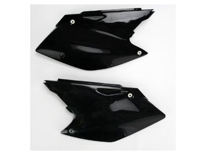 UFO Bočné tabuľky Kawasaki KXF 250 '04-'05 čierne
