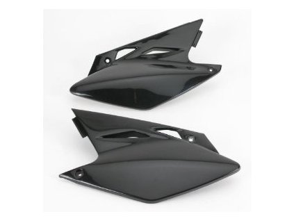 UFO Bočné tabuľky Kawasaki KXF 450 '06-'08 čierne