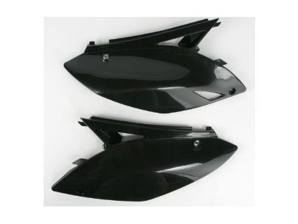 UFO Bočné tabuľky Kawasaki KXF 450 '09-'11 čierne