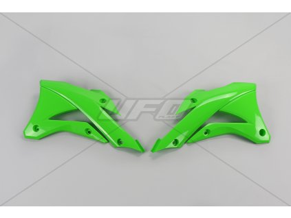 UFO Kryty chladičov Kawasaki KX 85 '14-'21, KX 100 '14-'21 zelené