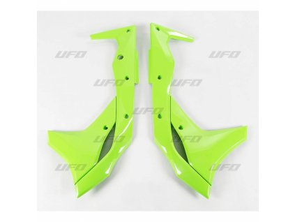UFO Kryty chladičov Kawasaki KXF 250 '17-'20 zelené