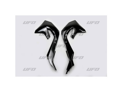 UFO Kryty chladičov Kawasaki KXF 450 '19 čierne