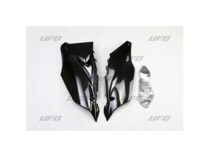 UFO Bočné tabuľky Kawasaki KXF 450 '19-'23, KXF 250 '21-'24 čierne