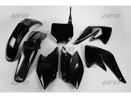 UFO Sada plastov Kawasaki KXF 250 '04-'05 čierna
