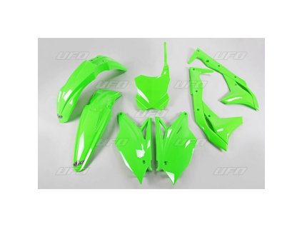 UFO Sada plastov Kawasaki KXF 250 '18-'20 zelená fluo