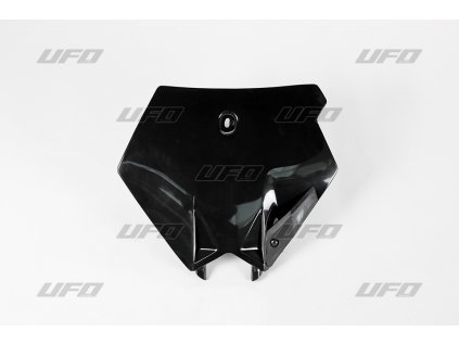 UFO Predná tabuľka KTM SX '03-'06, EXC '03-'07 čierna