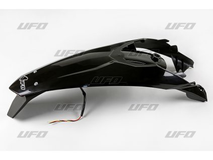 UFO Zadný blatník KTM SX/SXF (11–13) s LED svetlom – čierny