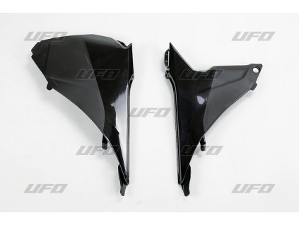 UFO Kryt vzduchového filtra KTM SX '13-'16, SXF '13-'15 čierny
