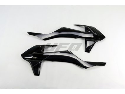 UFO Kryty chladičov KTM SX/SXF '16-'18, EXC/EXCF TPI '17-'19, čierne
