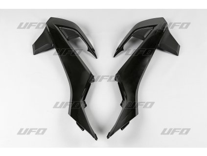 UFO Kryty chladičov KTM SX 65 '16-18 čierne