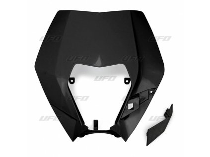 UFO Kryt predného svetla KTM EXC/EXCF 09-13 čierny