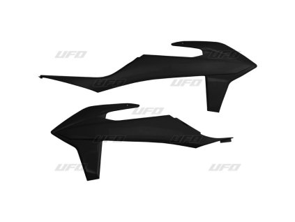 UFO Kryty chladičov KTM SX/SXF '19-'20 čierne