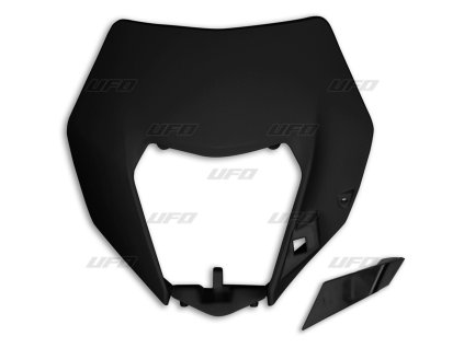 UFO Kryt predného svetla KTM EXC/EXCF 14-16 čierny