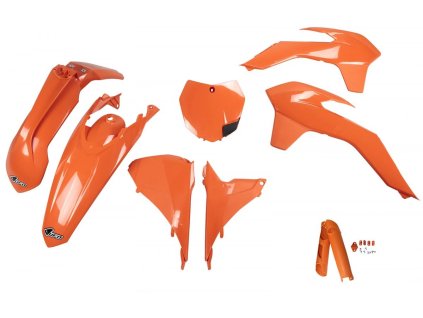 UFO Sada plastov KTM SX/SXF '13-'15, SX 250 '16, oranžová
