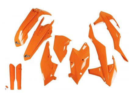 UFO Sada plastov KTM EXC/EXC-F TPI '17-'19, oranžová