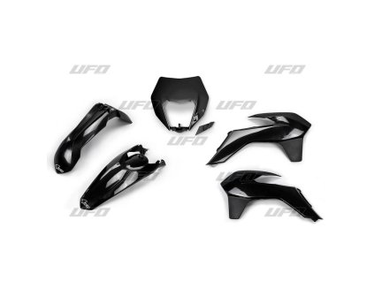 UFO Sada plastov KTM EXC/EXCF '14-'16 čierna
