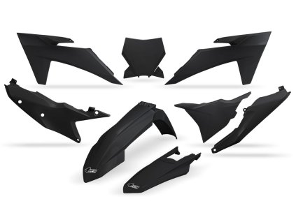 UFO Sada plastov KTM SX 125 / 250 / 300 TBI '23-'24, SX-F 250 / 350 / 450 '23-'24 čierna