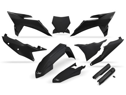 UFO Sada plastov KTM SX 125 / 150 / 250 / 300 '25, SXF 250 / 350 / 450 '25 čierna