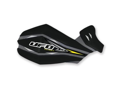 UFO Náhradné plastové Krytky chráničov rúk Claw PM01640001 – čierne