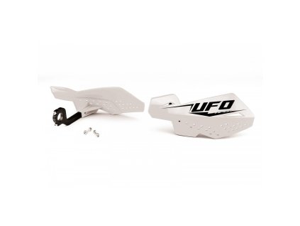 UFO Chrániče rúk Viper 2 – biele (22 mm)