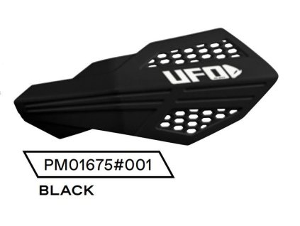 UFO Chrániče rúk Horus – čierne