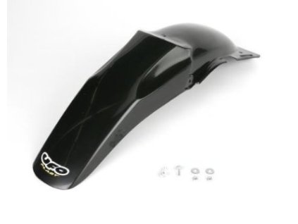 UFO Zadný blatník Suzuki RM 125/ 250 '96-'00 čierny