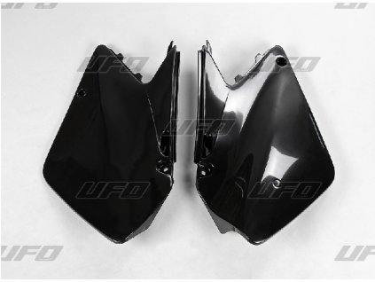 UFO Bočné tabuľky Suzuki RM 125/250 '03-'05 čierne