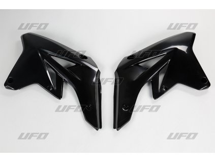 UFO Kryty chladičov Suzuki RMZ 250 '07-'09 čierne