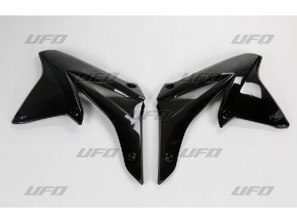 UFO Kryty chladičov Suzuki RMZ 250 '10-'17 čierne