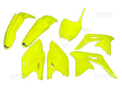 UFO Sada plastov Suzuki RMZ 250 '10-'18, žltá fluo