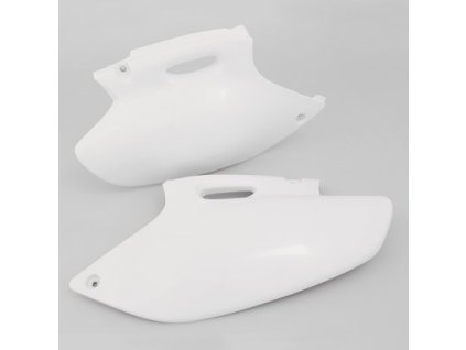 UFO Bočné tabuľky Yamaha YZF, WRF 250/400/426 '98-'02 biele